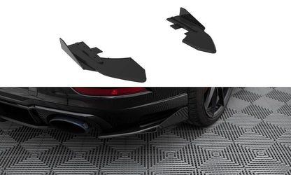 Maxton Street Pro Heck Ansatz Flaps Diffusor +Flaps für Audi RS3 Limousine 8V Facelift schwarz Hochglanz