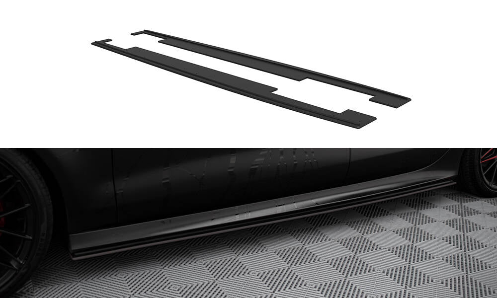Maxton Street Pro Seitenschweller Ansatz für Audi A7 S-Line C7