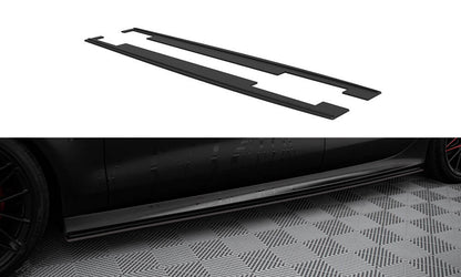 Maxton Street Pro Seitenschweller Ansatz für Audi A7 S-Line C7