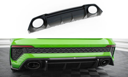 Maxton Carbon Fiber Diffusor Heck Ansatz für Audi RS3 8Y