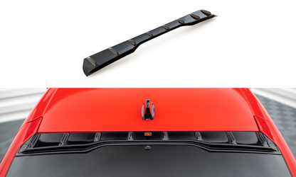 Maxton Heckscheiben Spoiler für Honda Civic Type-R Mk 11 schwarz Hochglanz