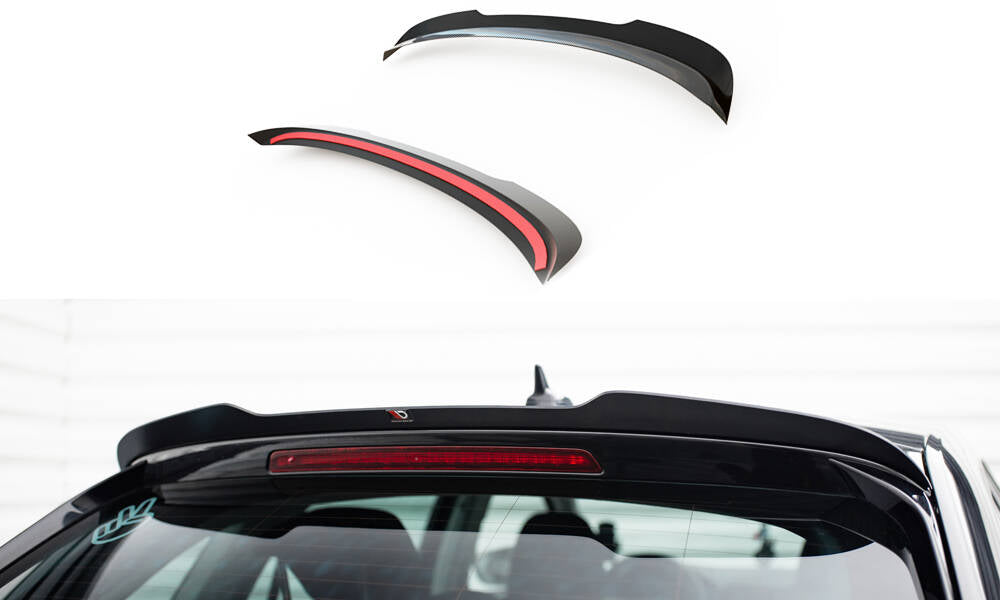 Maxton Spoiler CAP für Skoda Scala schwarz Hochglanz