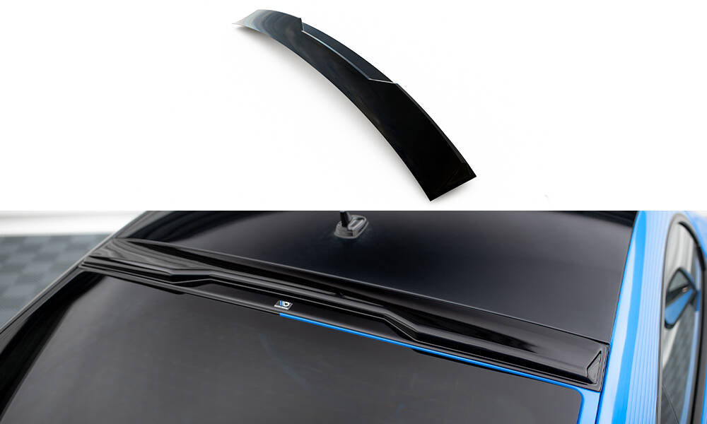 Maxton Heckscheiben Spoiler für Audi TT S 8S Facelift schwarz Hochglanz