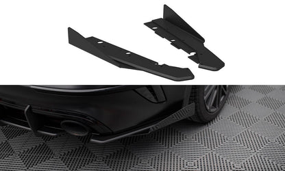 Maxton Street Pro Heck Ansatz Flaps Diffusor +Flaps für Kia Proceed GT Mk1 Facelift schwarz Hochglanz