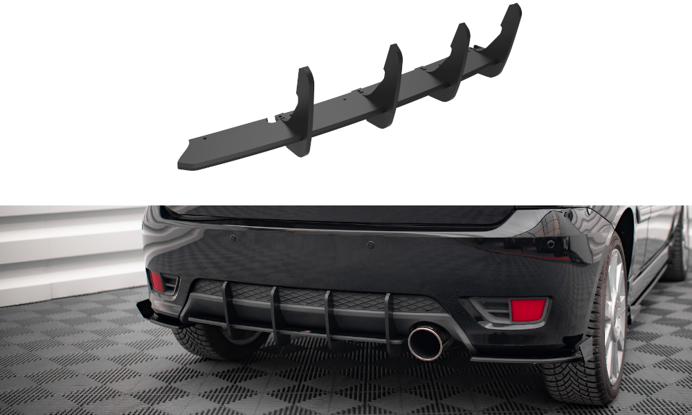 Maxton Street Pro Heckschürze für Ford Fiesta ST Mk6