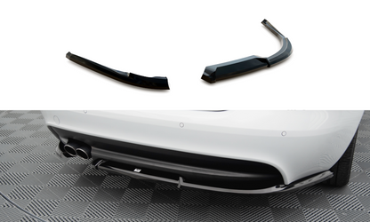 Maxton Heck Ansatz Flaps Diffusor für Jaguar XE R-Sport X760 schwarz Hochglanz