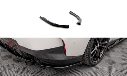 Maxton Heck Ansatz Flaps Diffusor V.2 für BMW 2 Coupe M-Paket G42 schwarz Hochglanz