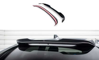 Maxton Höher Spoiler CAP für Honda Civic Sport Mk 10 schwarz Hochglanz