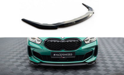 Maxton Front Ansatz V.1 für0 BMW M135i F40 schwarz Hochglanz