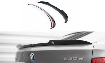 Maxton Spoiler CAP für BMW 5er GT M-Paket F07 schwarz Hochglanz