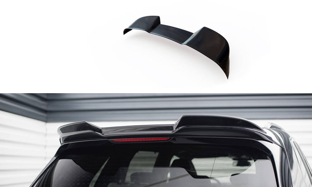 Maxton Spoiler CAP für 3D BMW X5 M F95 Facelift schwarz Hochglanz