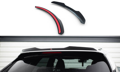 Maxton Spoiler CAP für Lexus RX F-Sport Mk5 schwarz Hochglanz