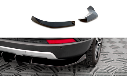 Maxton Heck Ansatz Flaps Diffusor für Seat Ateca Mk1 schwarz Hochglanz