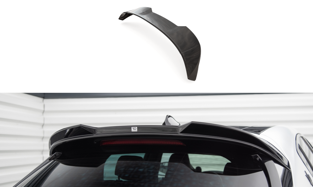 Maxton Spoiler CAP für 3D Maserati Grecale GT / Modena Mk1 schwarz Hochglanz