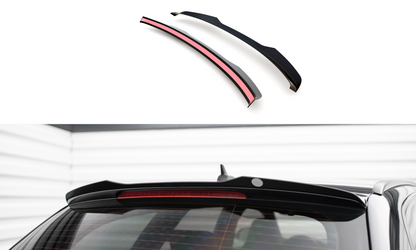 Maxton Spoiler CAP für Audi RS6 Avant C6 schwarz Hochglanz