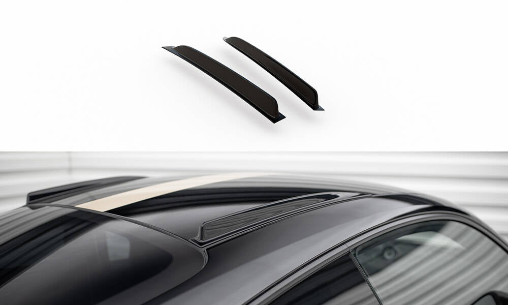 Maxton Kurze Dachschienen Porsche 911 992 GT3 schwarz Hochglanz