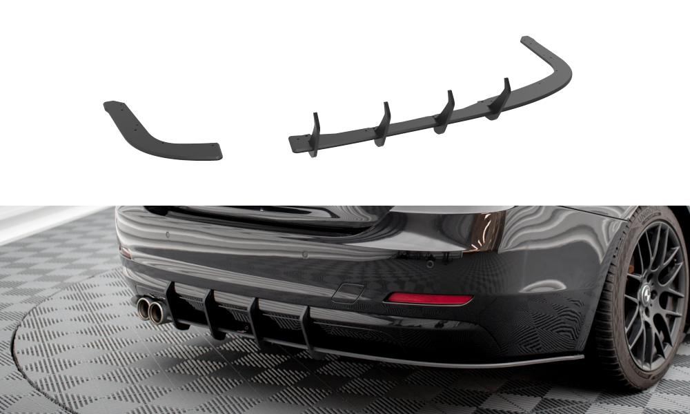 Maxton Street Pro Heckschürze für BMW 4er Gran Coupe F36
