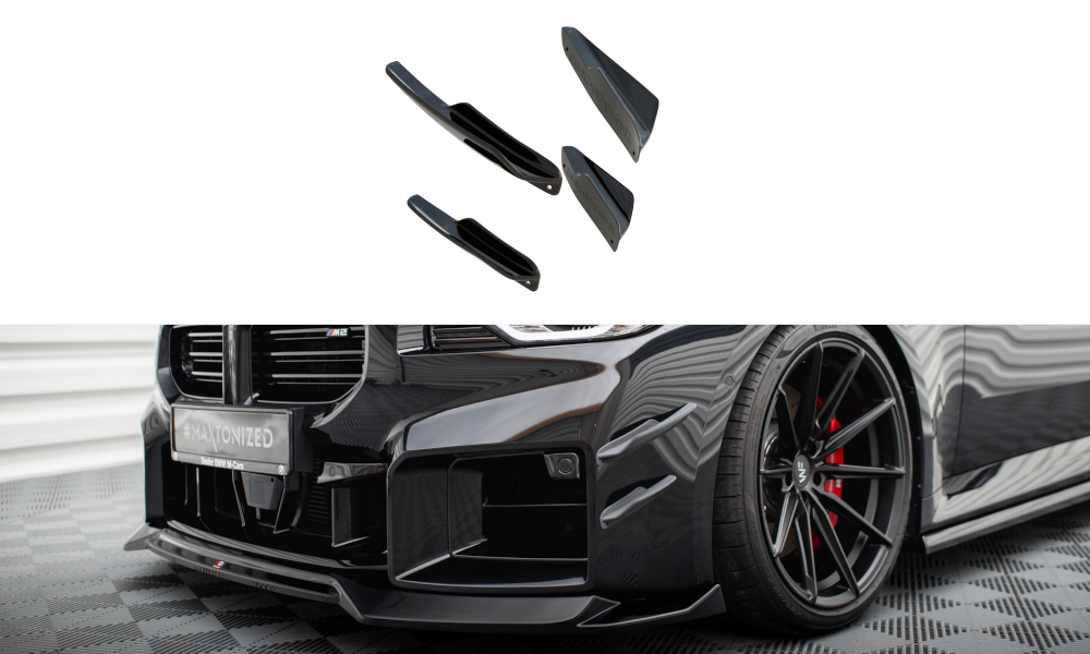 Maxton Stoßstangenflügel vorne (Canards) BMW M2 G87