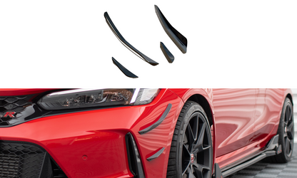 Maxton Stoßstangenflügel vorne (Canards) Honda Civic Type-R Mk 11
