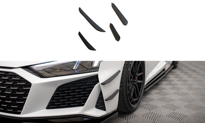 Maxton Stoßstangenflügel vorne (Canards) Audi R8 Mk2 Facelift