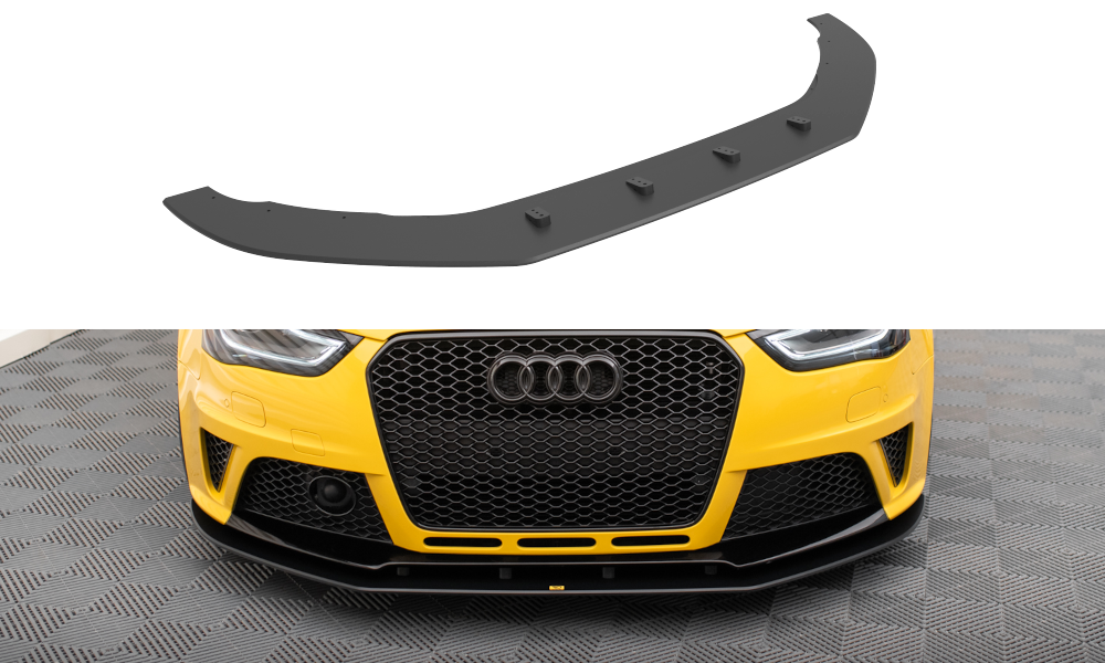 Maxton Street Pro Front Ansatz für für Audi RS4 B8