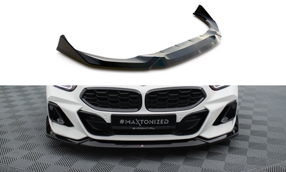 Maxton Front Ansatz für BMW Z4 M40i / M-Paket G29 Facelift schwarz Hochglanz