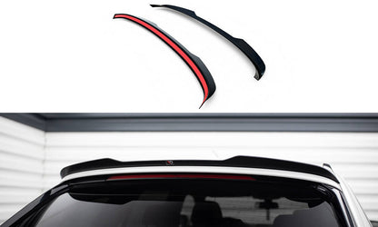 Maxton Spoiler CAP V.2 für BMW 5er Touring G31 schwarz Hochglanz