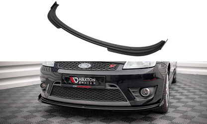 Maxton Street Pro Front Ansatz für +Flaps für V.1 + Flaps Ford Fiesta ST Mk6 schwarz Hochglanz