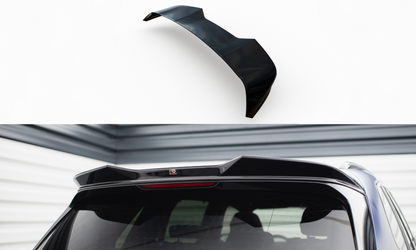 Maxton Spoiler CAP für 3D V.2 BMW X5 M-Paket G05  schwarz Hochglanz