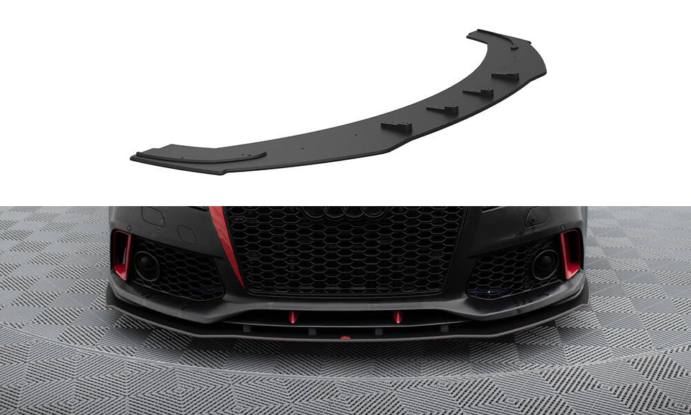 Maxton Street Pro Front Ansatz für für Audi A7 RS7 Look C7