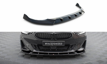 Maxton Front Ansatz V.2 für BMW 2 Coupe G42 schwarz Hochglanz