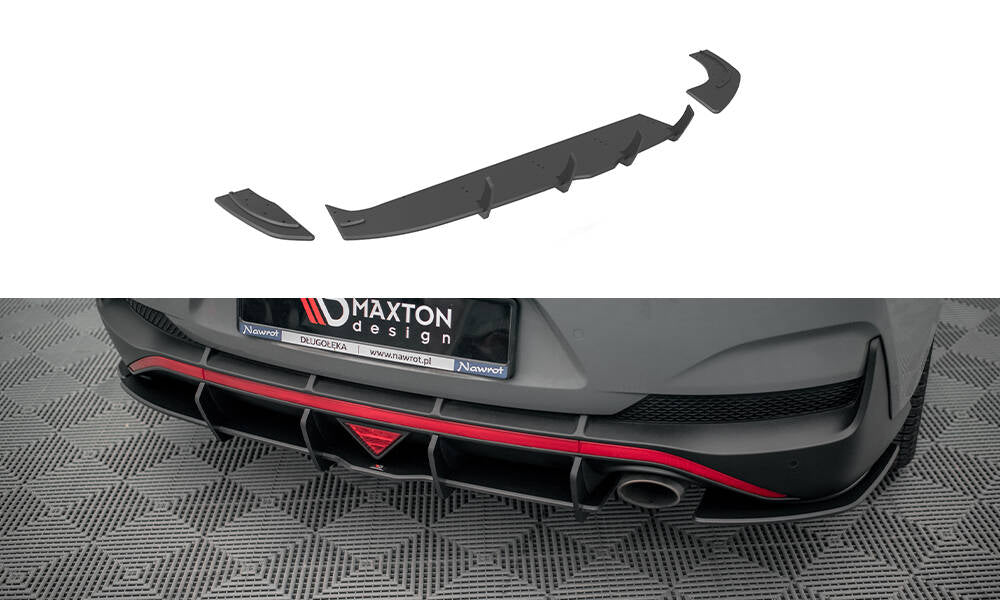 Maxton Street Pro Heckschürze für Hyundai I30 Fastback N-Line Mk3 Facelift