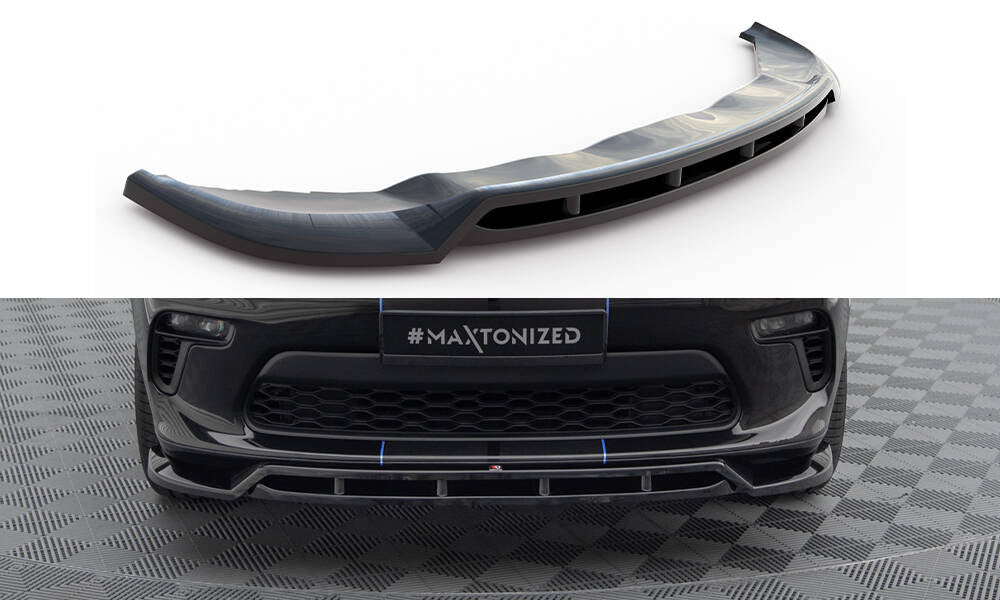 Maxton Front Ansatz für Dodge Durango Mk3 Facelift schwarz Hochglanz