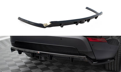 Maxton Mittlerer Diffusor Heck Ansatz DTM Look für Land Rover Discovery HSE Mk5 schwarz Hochglanz