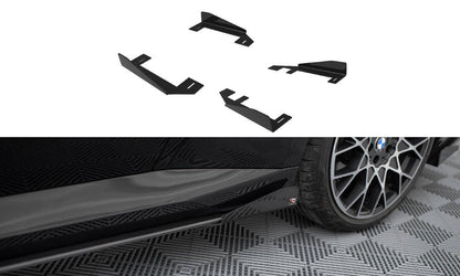 Maxton Side Flaps BMW 2 Coupe G42 schwarz Hochglanz