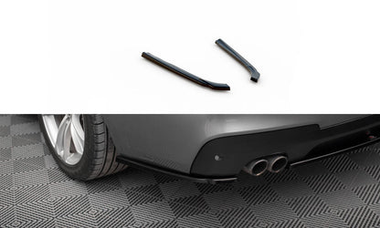 Maxton Heck Ansatz Flaps Diffusor für BMW 5er GT M-Paket F07 schwarz Hochglanz