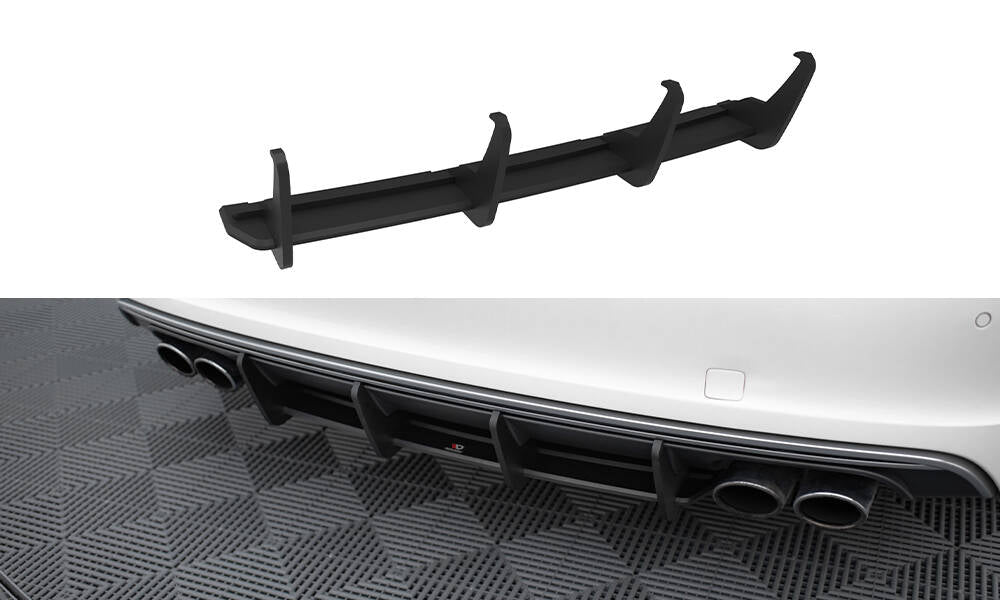 Maxton Street Pro Heckschürze für Audi S3 Sportback / Hatchback 8V