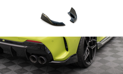 Maxton Heck Ansatz Flaps Diffusor V.6 für BMW 1er F40 M-Paket/ M135i schwarz Hochglanz