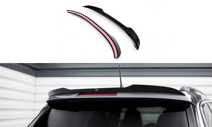 Maxton Spoiler CAP für Jeep Compass Limited Mk2 Facelift schwarz Hochglanz