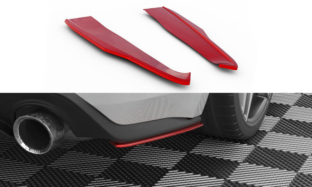 Maxton Heck Ansatz Flaps Diffusor V.2 für Ford Mustang Mk6 Facelift