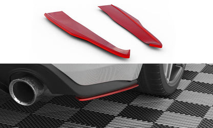 Maxton Heck Ansatz Flaps Diffusor V.2 für Ford Mustang Mk6 Facelift