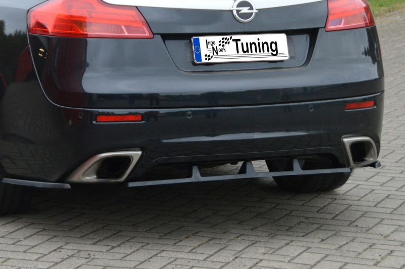 Heckeinsatz Opel Insignia OPC Ab Bj.: 2009- Schwarz Matt