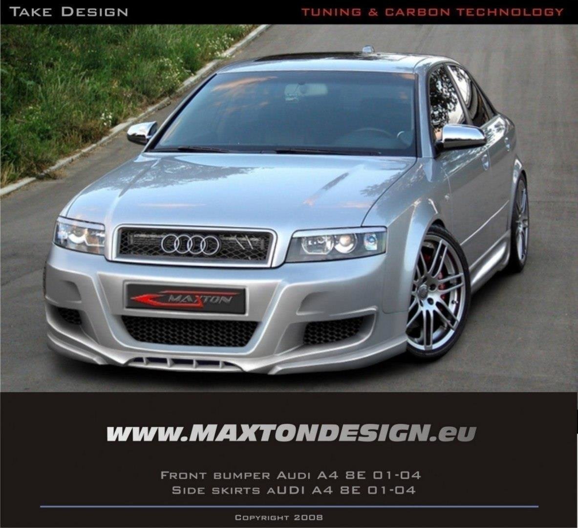 Maxton Front Stoßstange < TAKE DESIGN > AUDI A4 B6