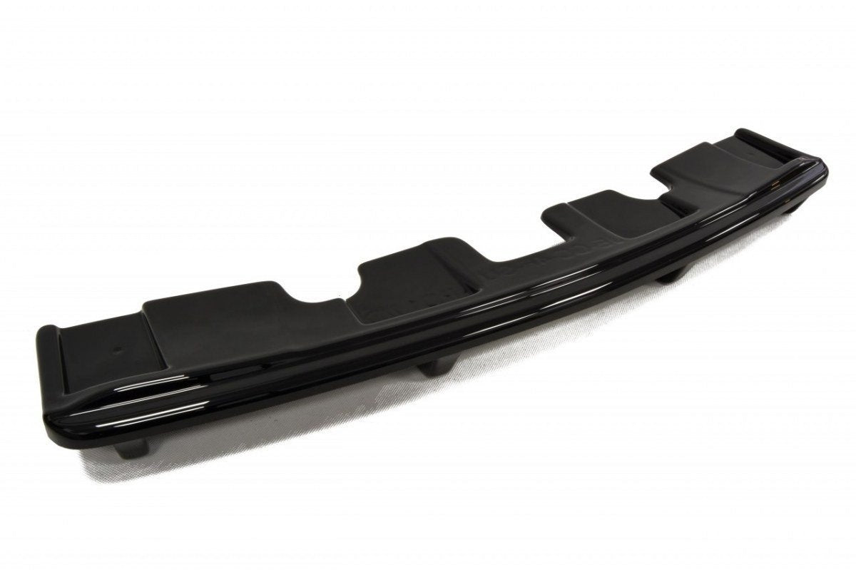 Maxton Mittlerer Diffusor Heck Ansatz für Jeep Grand Cherokee WK2 Summit Facelift DTM LOOK schwarz Hochglanz