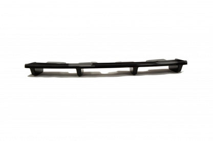 Maxton Mittlerer Diffusor Heck Ansatz für Jeep Grand Cherokee WK2 Summit Facelift DTM LOOK schwarz Hochglanz