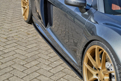 CUP Unterbauschweller Audi R8, 42 Bj.: 2006-2015 Schwarz Matt
