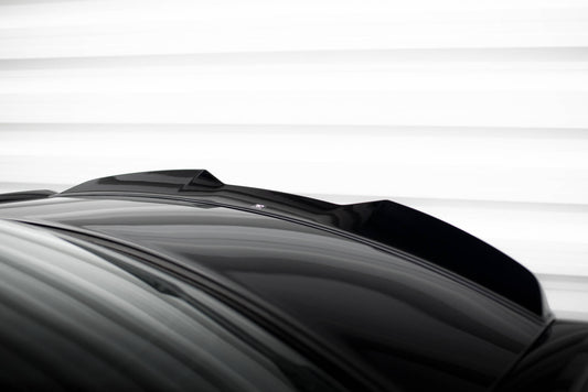 Maxton Spoiler CAP für 3D Chrysler 300 Mk2 schwarz Hochglanz