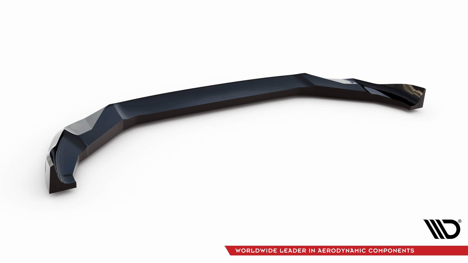 Maxton Front Ansatz V.2 für BMW X3 M F97 Facelift schwarz Hochglanz