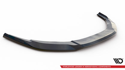 Maxton Front Ansatz V.1 für Audi S8 D4 schwarz Hochglanz
