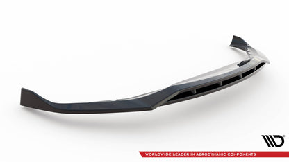 Maxton Front Ansatz V.3 für BMW 5er M-Paket G30 / G31 schwarz Hochglanz